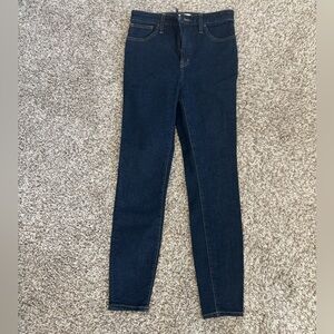 Madewell curvy high rise skinny jeans